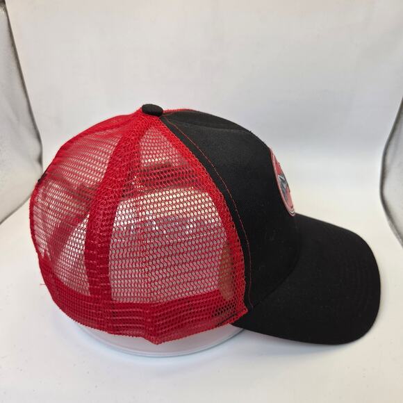 Bacardi Trucker Hat Mesh Snapback Black Red Bat Logo Marca De Fabrica 2021 OSFA - Picture 4 of 10